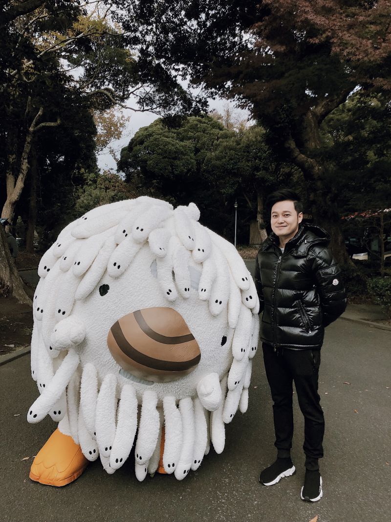 Chụp hình cùng linh vật Araippe